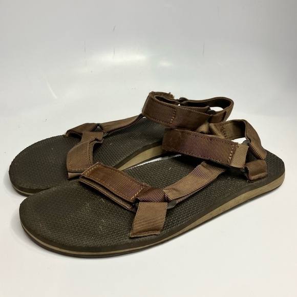Teva men’s originals universal‎ sandals brown size 11 main image 7